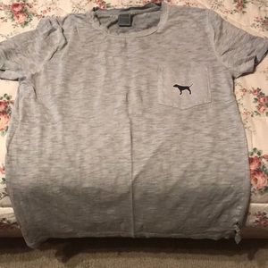 Over sized pink shirt